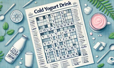 Cold Yogurt Drink Crossword
