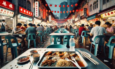 Chinatown Hawker Leftovers Consumption